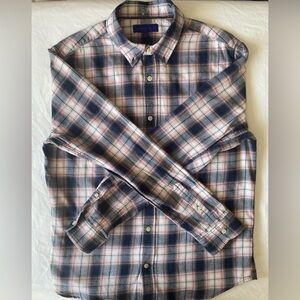 Y2K Aeropostale Women's Button Down Plaid Shirt